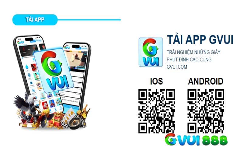 Tải app để nhận được các thông báo mới nhất từ GVUI888